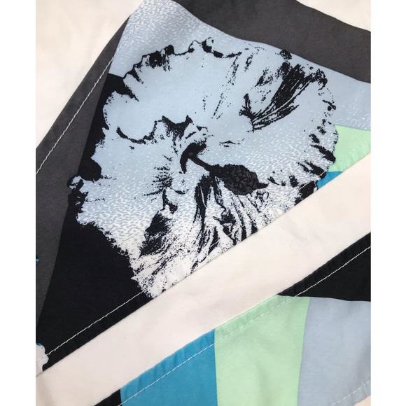 Joe Boxer Men's Size Large Hawaiian Floral Graphic Board Shorts Swim Trunks - Picture 4 of 14